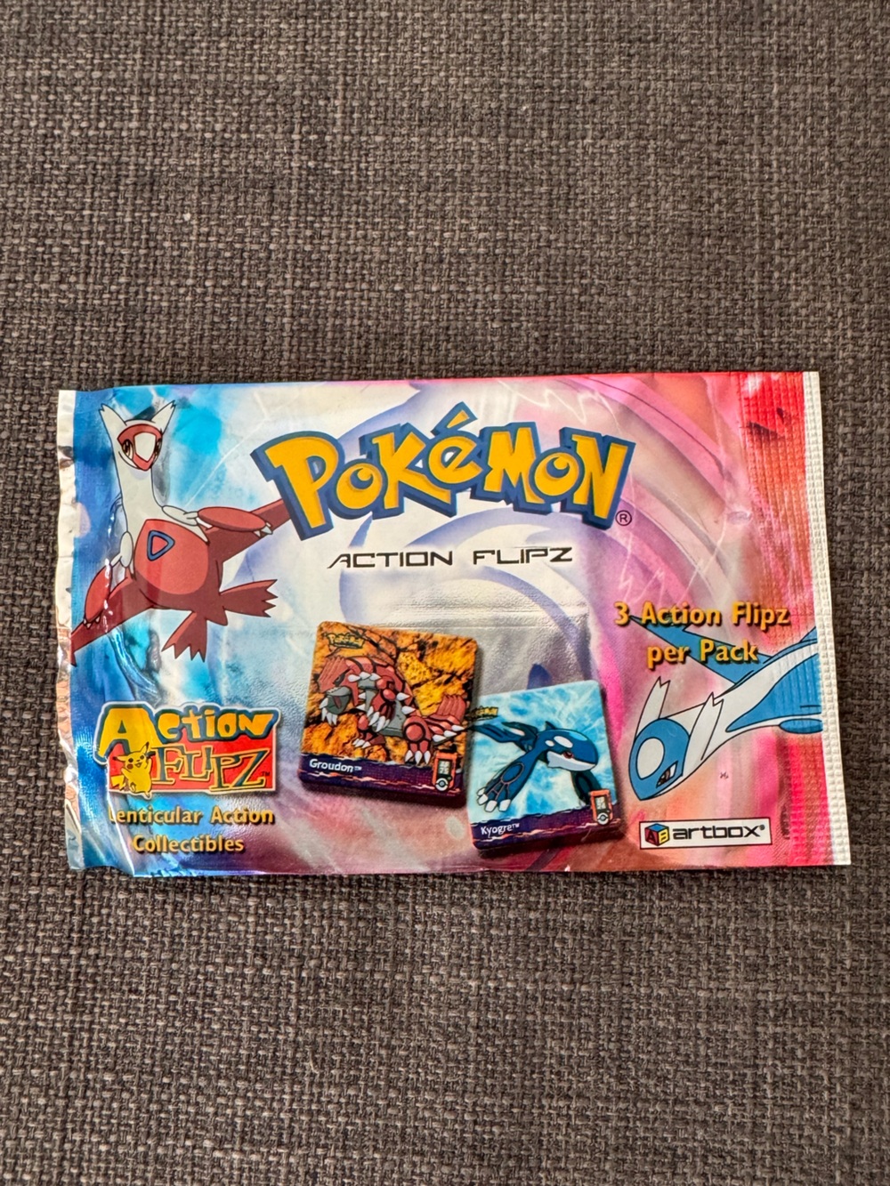 2006 Pokémon Artbox Action Flipz Factory Sealed Booster Pack x 1 Vintage Y2K